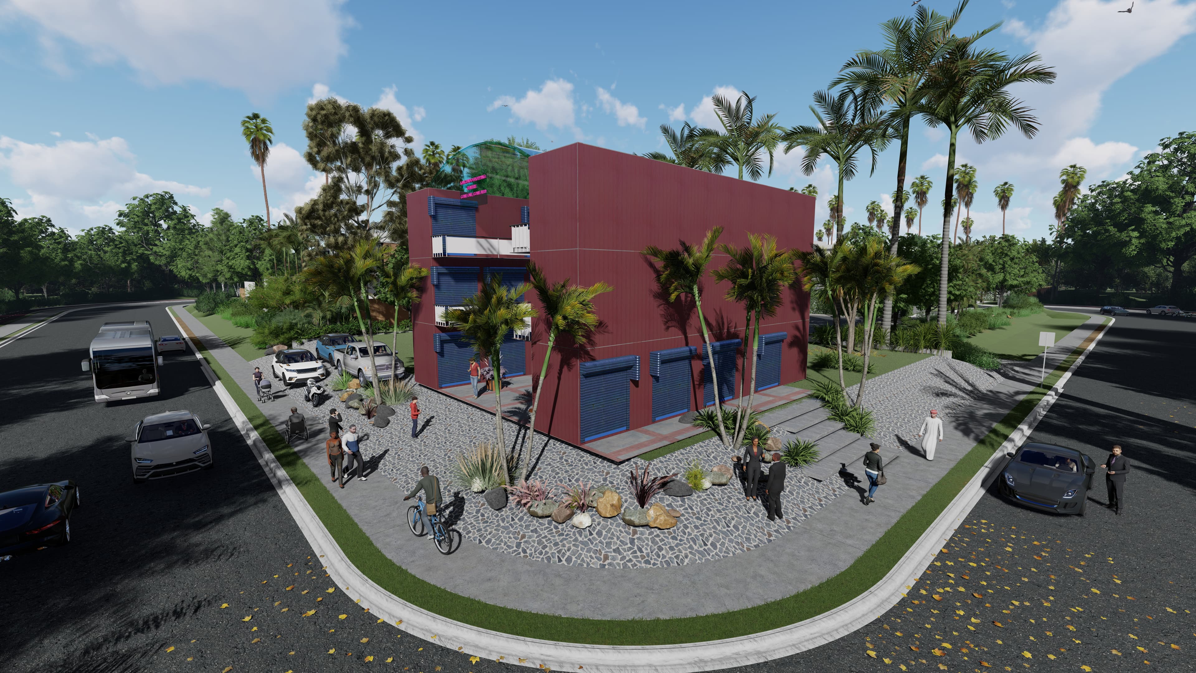 Shipping Container Shopping Centre - 2