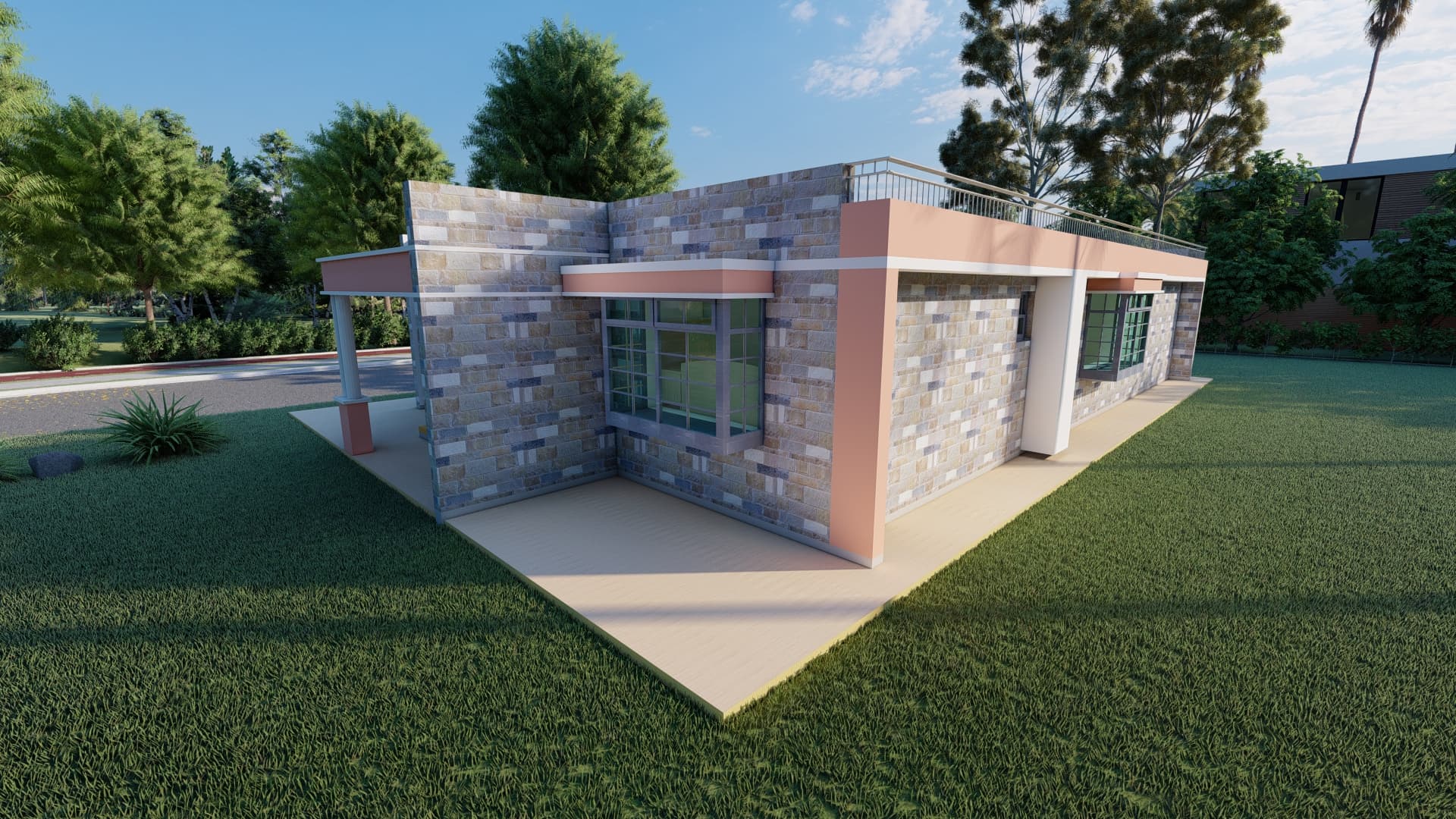 Modern Flat-Roof Residence - 1