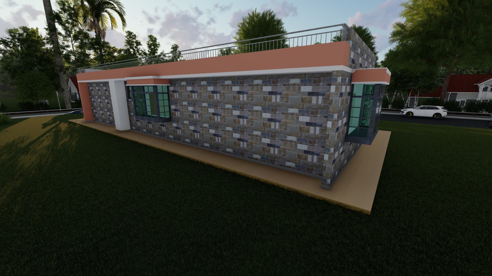 Modern Flat-Roof Residence - 2